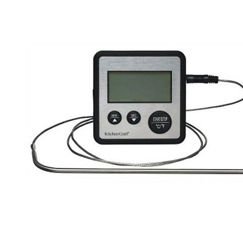 Kitchencraft Digital Cooking Thermometer and Timer