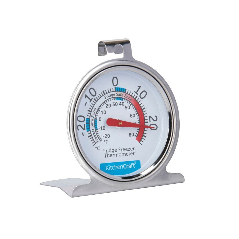 KitchenCraft Stainless Steel Fridge Thermometer