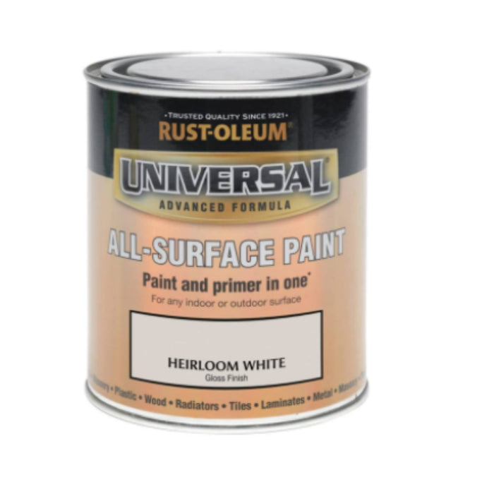 Rust-Oleum Universal All Surface Gloss Paint & Primer - Heirloom White