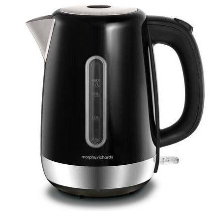 Morphy Richards Black Equip Stainless Steel 3kW Jug Kettle