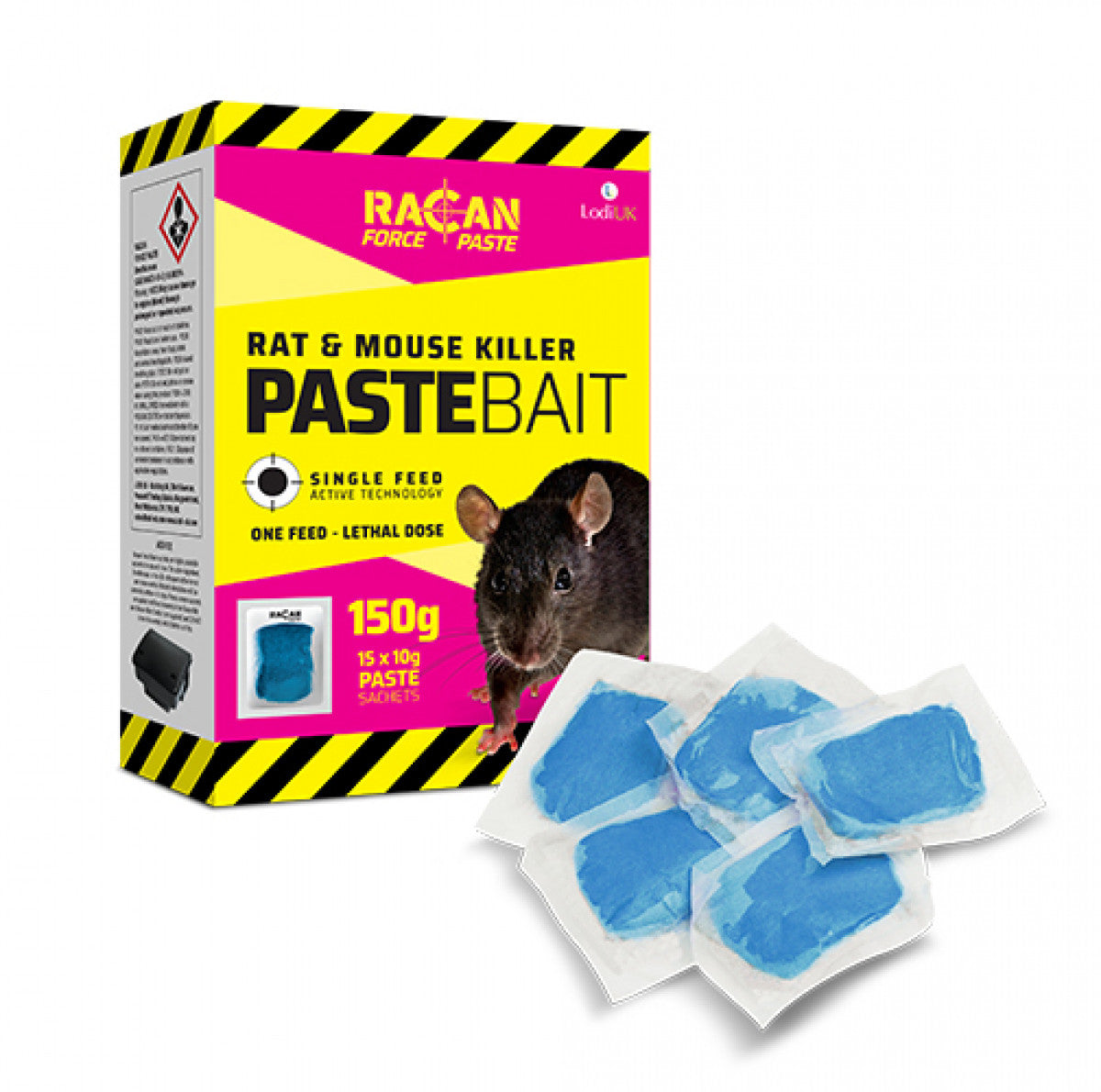 Racan Rat & Mouse Killer Paste Bait -150g