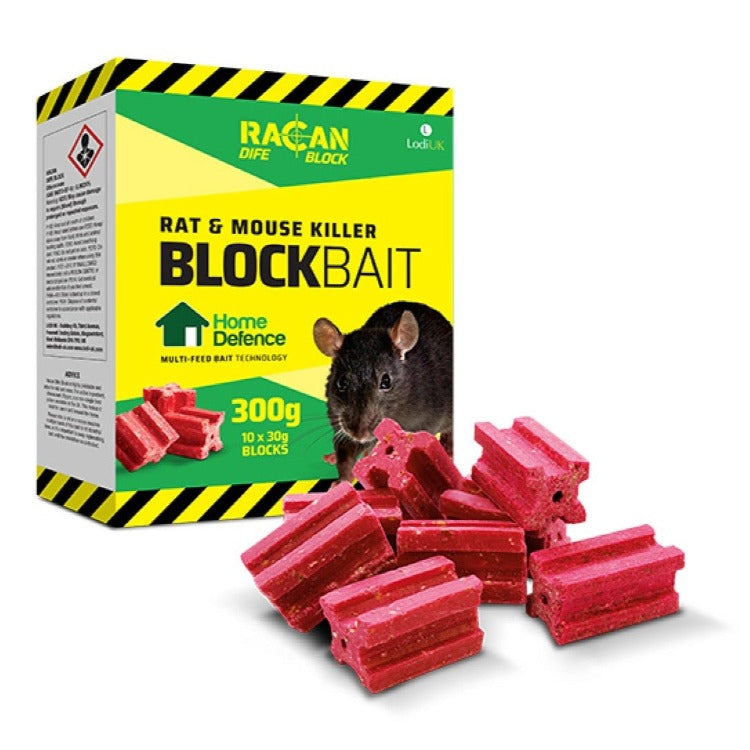 Racan Dife Block Rat & Mouse Killer Block Bait