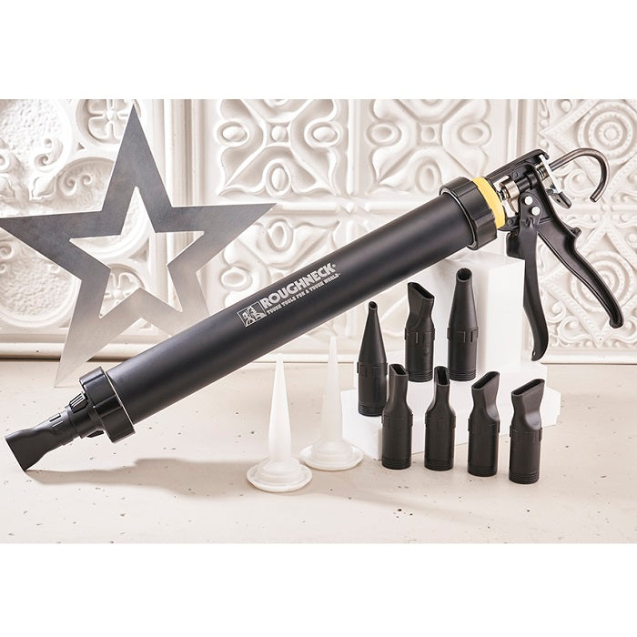 Roughneck Ultimate Mortar Gun & 10 Free Nozzles