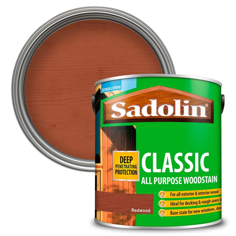 Sadolin Classic All Purpose Woodstain Redwood