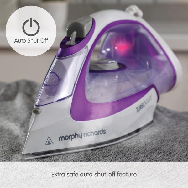 302000-3m_Cable-Turbo Glide 40g Steam Output Steam Iron - Smyths Homevalue