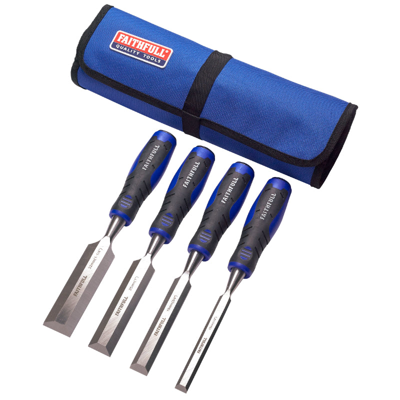 Faithfull 4 Piece Chisel Set