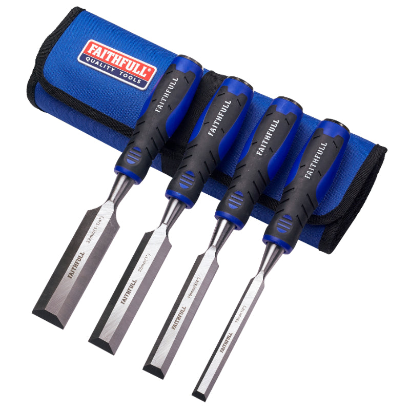 Faithfull 4 Piece Chisel Set