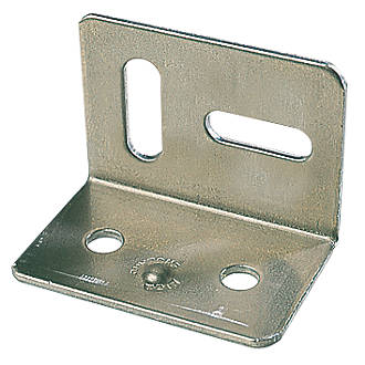 1 1/2 Inch Zinc Plated Stretcher Plates