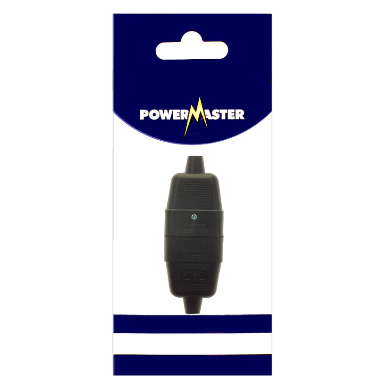 Powermaster Electrical 2 Pin Rubberised Connector