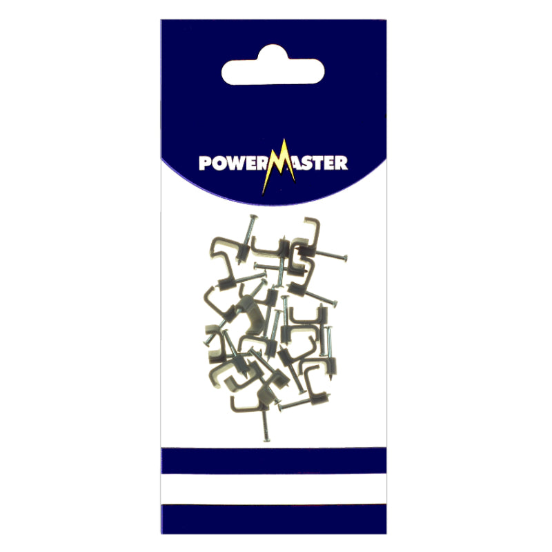 Powermaster 1.5 Sq. T&E Cable Clips - 20 Piece