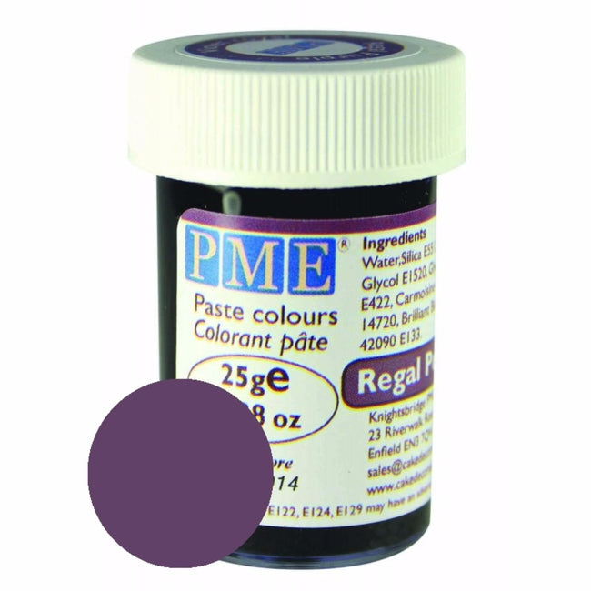 PME Food Colouring Paste Regal Purple