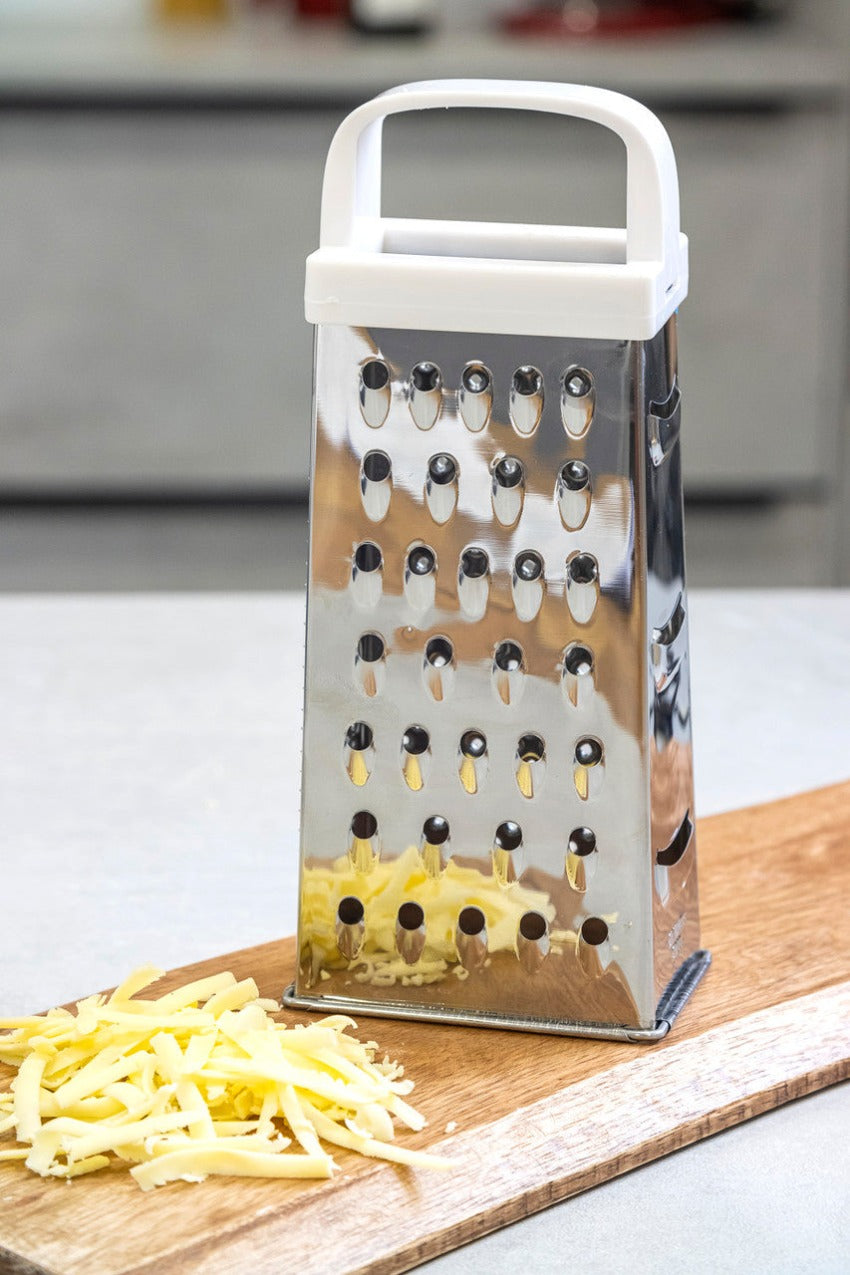 KitchenCraft Stainless Steel 20cm Four Sided Box Grater