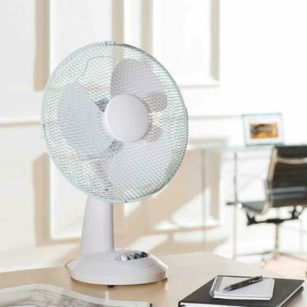 iFine Elements 12'' (30cm) Desk Fan - White