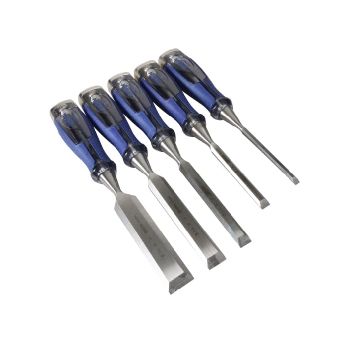 Irwin Marples Set of 5 Soft Touch Chisels – High Impact