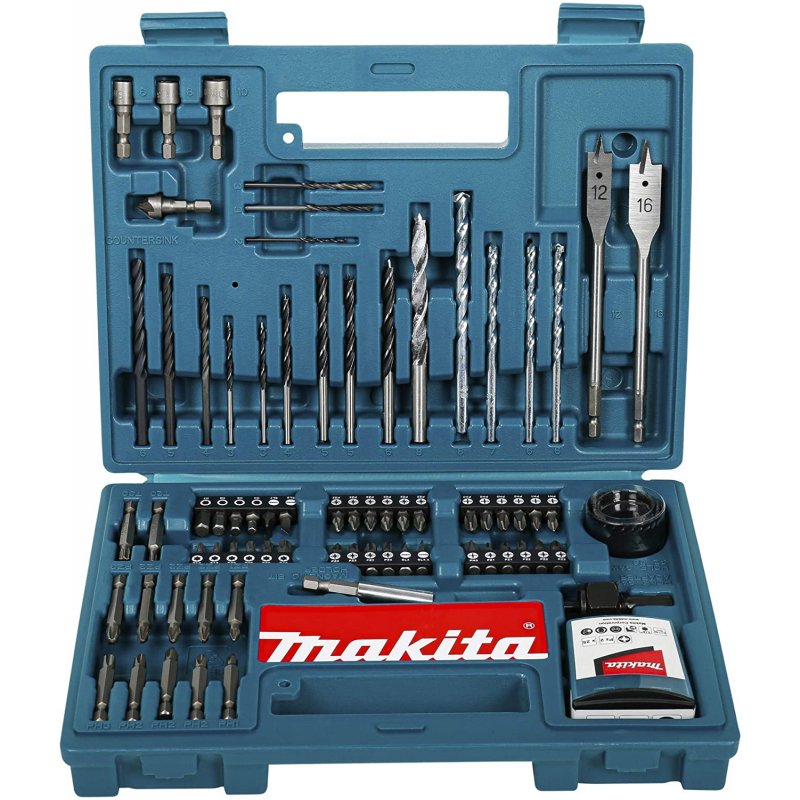 Makita Hex Shank Drill & Screwdriver Bit Accessory 100 Piece Set