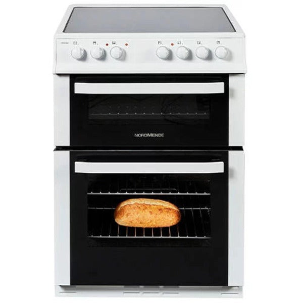 NORDMENDE 60cm Freestanding Electric Cooker - White