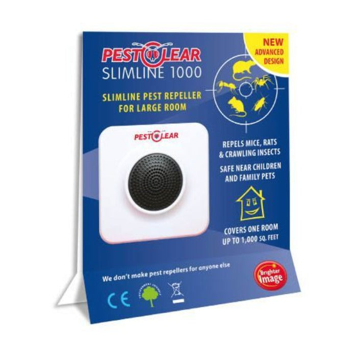 Pestclear Slimline 1000 Pest Repeller (Rats, Mouse)