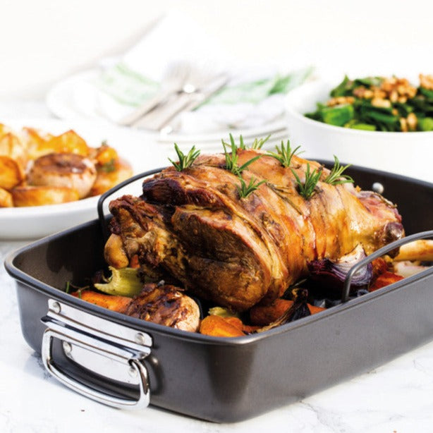 MasterClass Non-Stick Roasting Pan with Rack