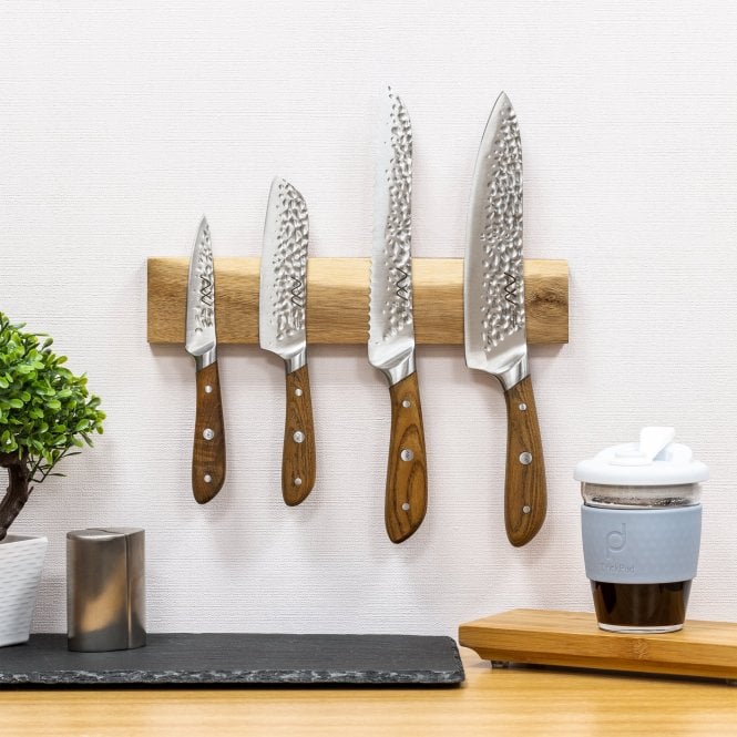 Grunwerg Magnetic Knife Rack 30cm Acacia Wood