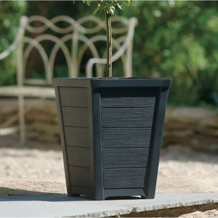 Stewart Taper Garden Planter - Anthracite